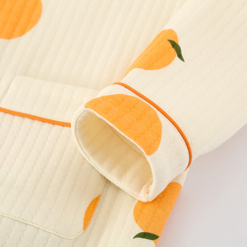 Air Cotton Rural Orange Loungewear Set - image 5