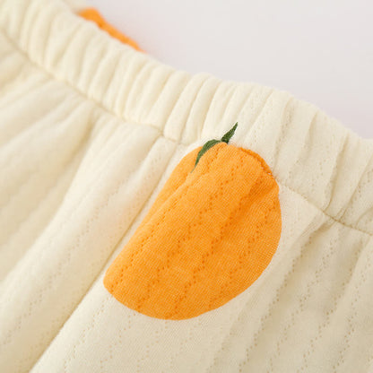 Air Cotton Rural Orange Loungewear Set - image 6