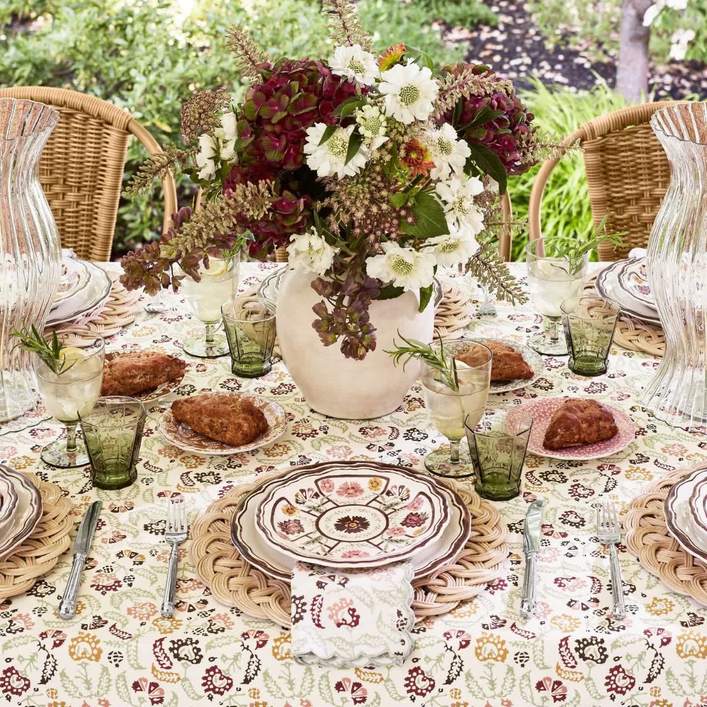 Round Shape Hand-woven Rattan Placemat - image 1
