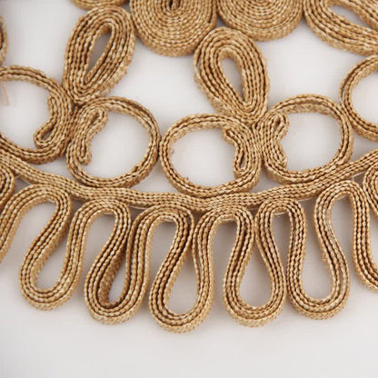 Simple Style Round Shape Straw Placemat - image 4