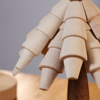 Christmas Tree Wooden Heat Insulation Placemat - image 3