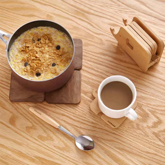 Elephant Wooden Phone Holder Coaster - image 0