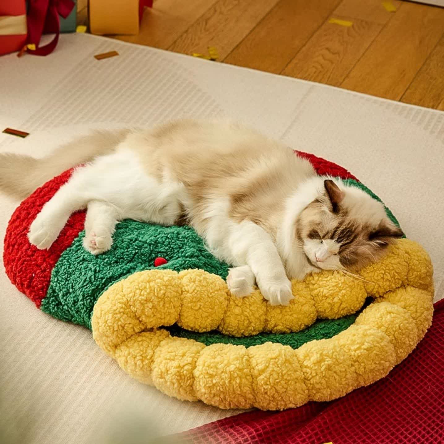 Christmas Stockings Warm Pet Sleeping Bag - image 3