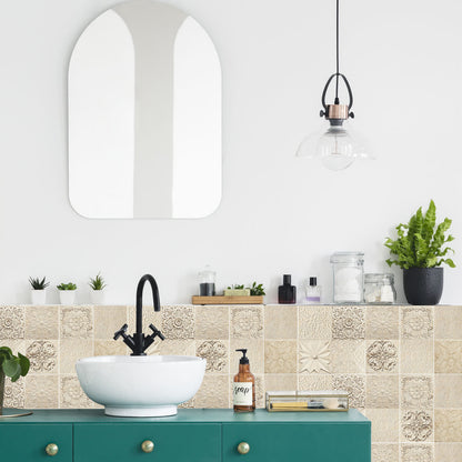 Waterproof Oil Proof Removable Wall Sticker (24PCS) - image 2