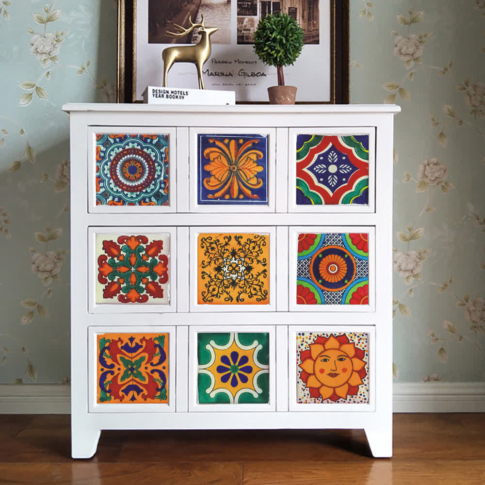 Talavera Bohemian Waterpoof Wall Sticker (24PCS) - image 2