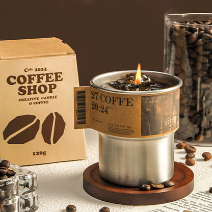 Coffee Scented Candle Gift Home Decor - image 0