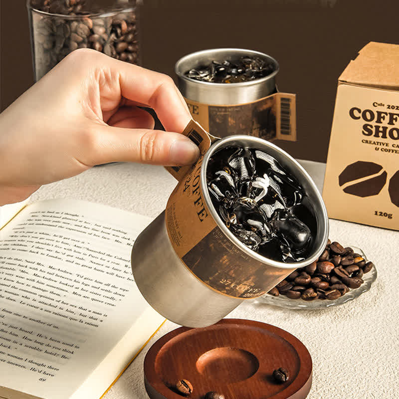 Coffee Scented Candle Gift Home Decor - image 1