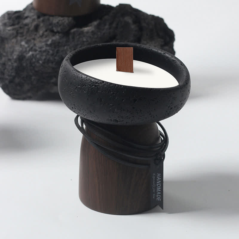 Simple Cement Textured Scented Candle - image 2