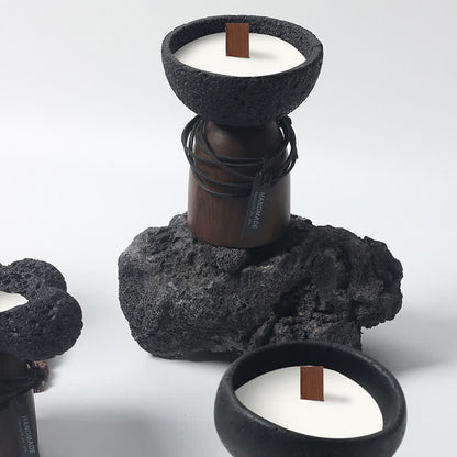 Simple Cement Textured Scented Candle - image 3