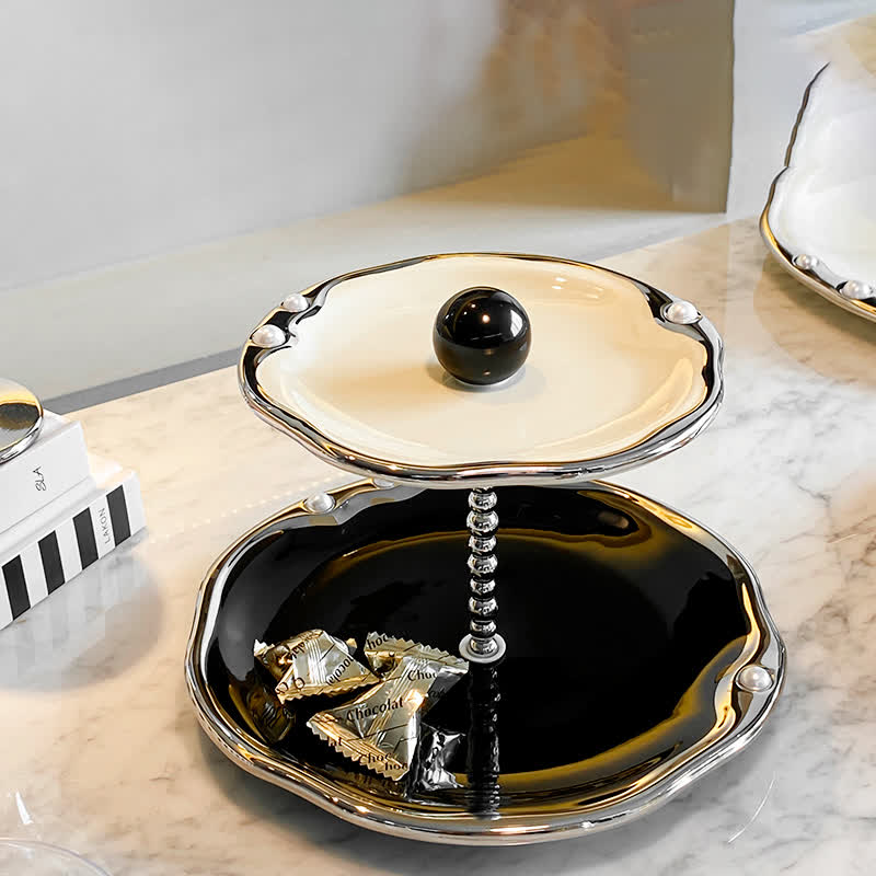 Multi-layer Ceramics Table Cupcake Stand - image 6