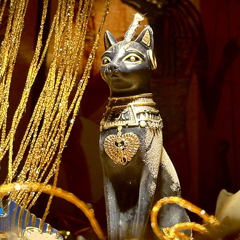 Egyptian Cat Home Decor Scented Candle - image 4