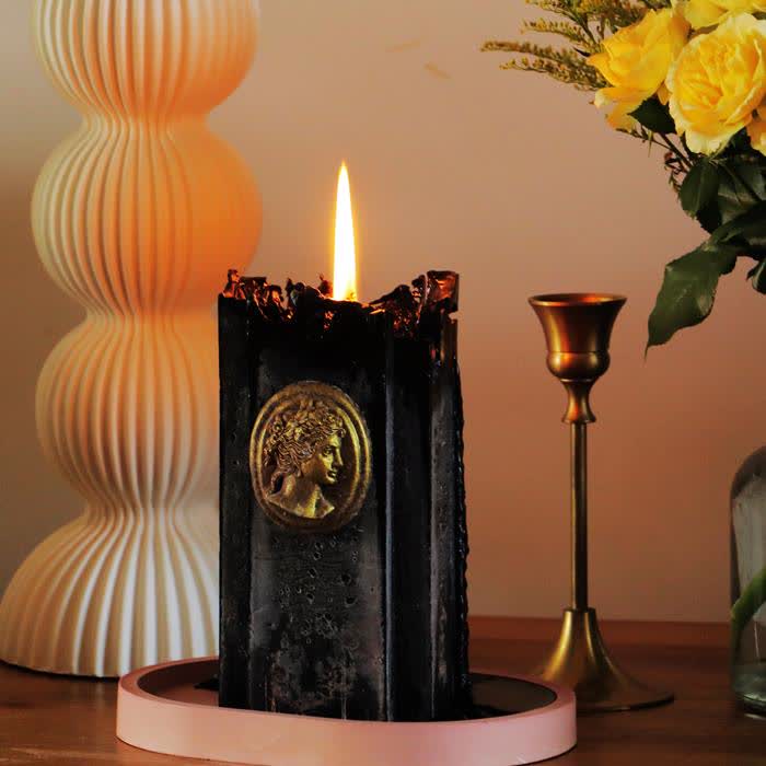 Forest Scents Art Ornament Scented Candle - Cross: 2.76" x 5.51" - image 1
