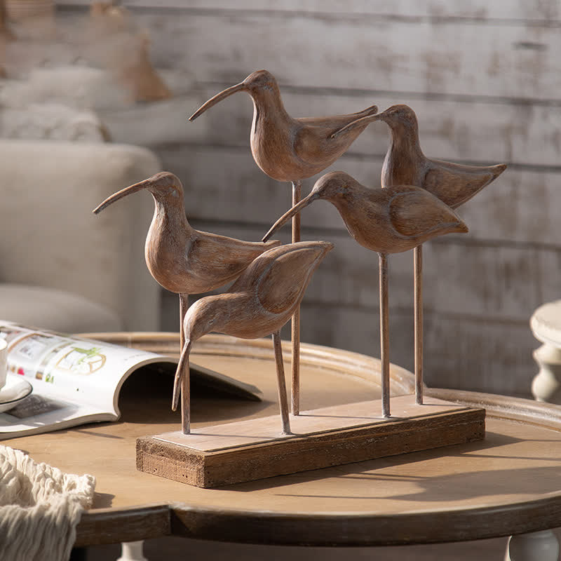 Creative Iron Bird Living Room Ornament - 18.11" W x3.94"L x13.18" H - image 0