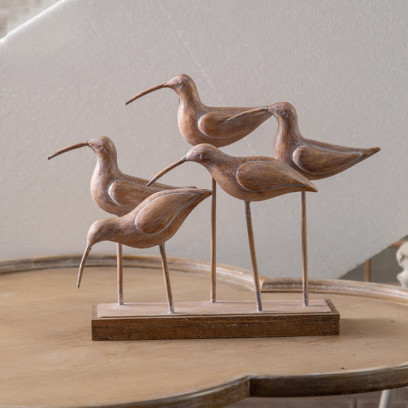 Creative Iron Bird Living Room Ornament - image 1