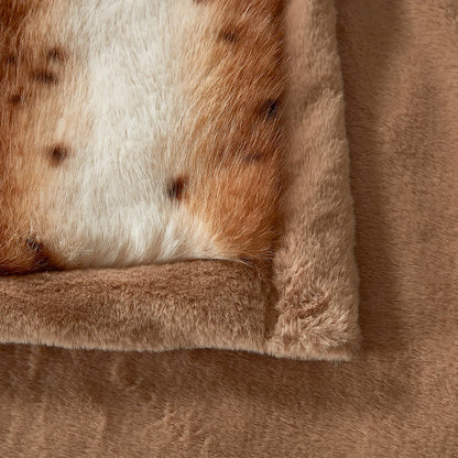 Luxurious Double Layer Faux Fur Throw Blanket - image 5
