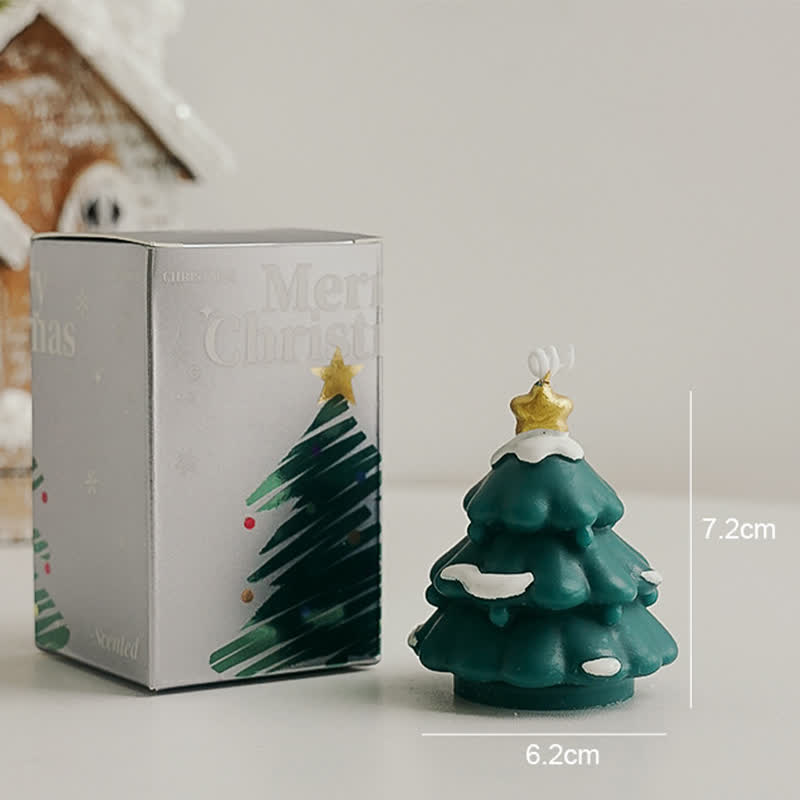 Christmas Tree Home Decor Scented Candle - Green - Northland Cedar - image 6