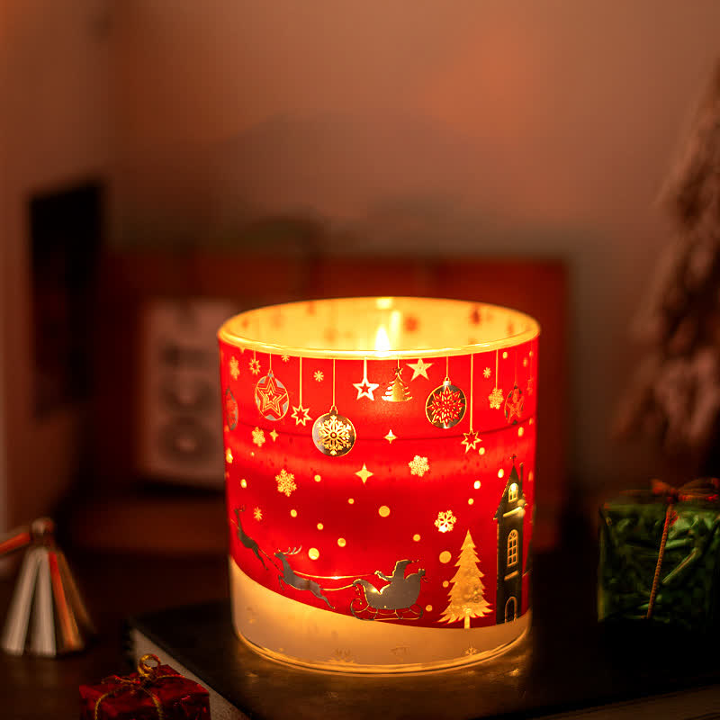 Creative Glowing Christmas Aromatherapy Candle Gift  - image 3