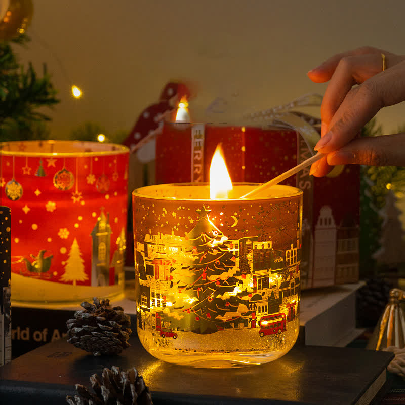 Creative Glowing Christmas Aromatherapy Candle Gift  - Christmas Berry - image 0