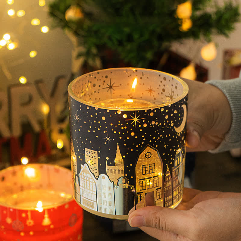 Creative Glowing Christmas Aromatherapy Candle Gift  - image 6