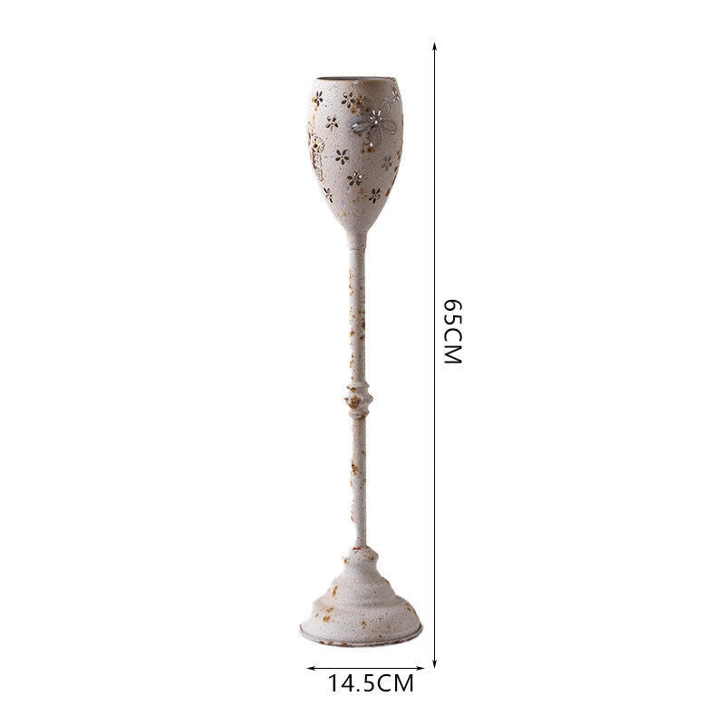 Courtyard Balcony Floor Candlestick Ornaments - S - image 3