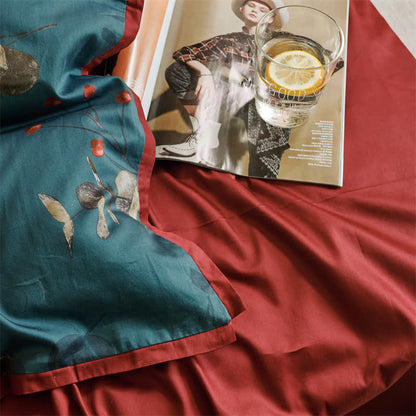 Cotton Retro Literary Style Bedding Set(4PCS) - image 8