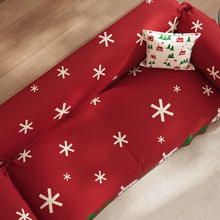 Christmas Festive Soft Anti-slip Sofa Cover - image 2