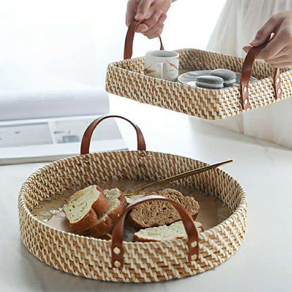 Farmhouse Rattan Woven Storage Basket - image 7