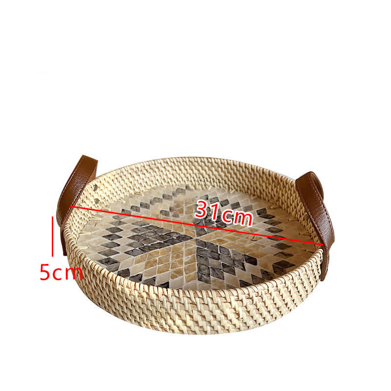 Farmhouse Rattan Woven Storage Basket - image 4