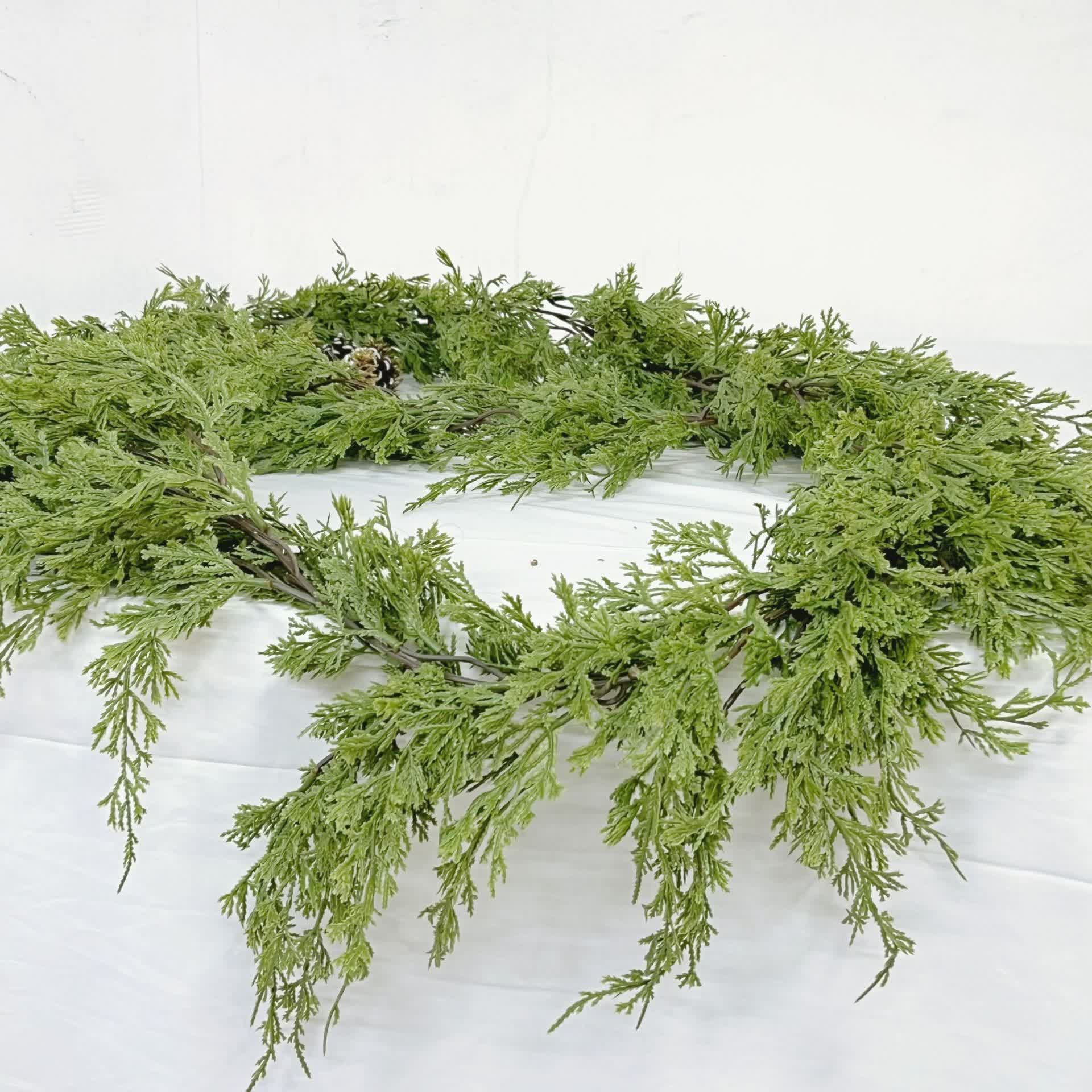 Norfolk Pine Garland Christmas Home Decor - image 6