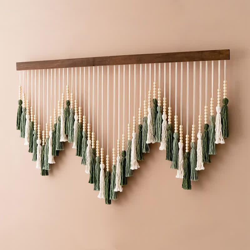 Bohemian Hand-woven Tapestry Wall Hanging - image 1