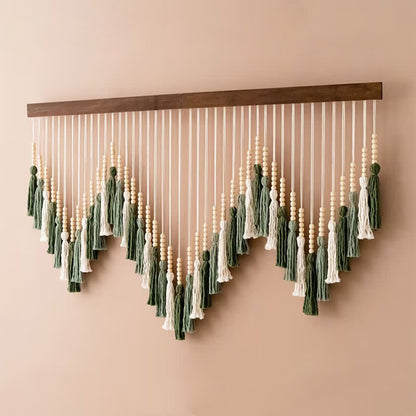 Bohemian Hand-woven Tapestry Wall Hanging - image 1