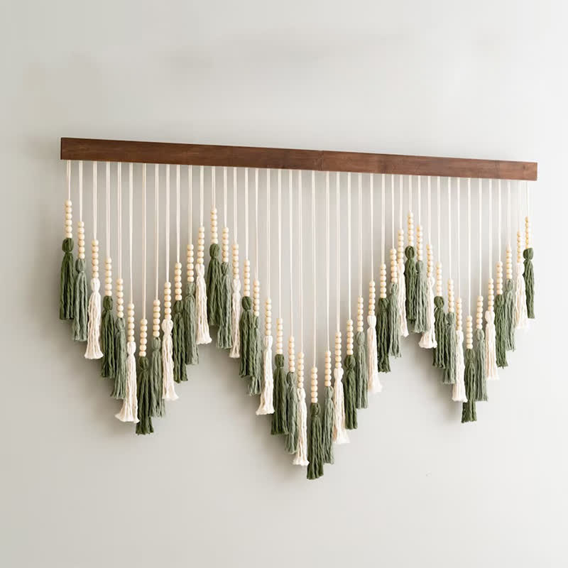 Bohemian Hand-woven Tapestry Wall Hanging - image 3