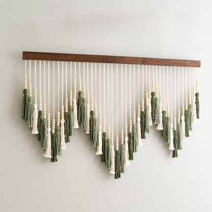Bohemian Hand-woven Tapestry Wall Hanging - image 3