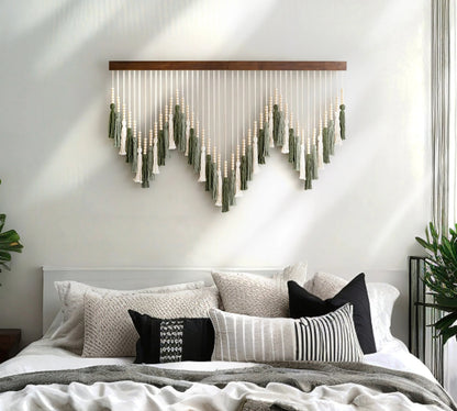 Bohemian Hand-woven Tapestry Wall Hanging - image 2