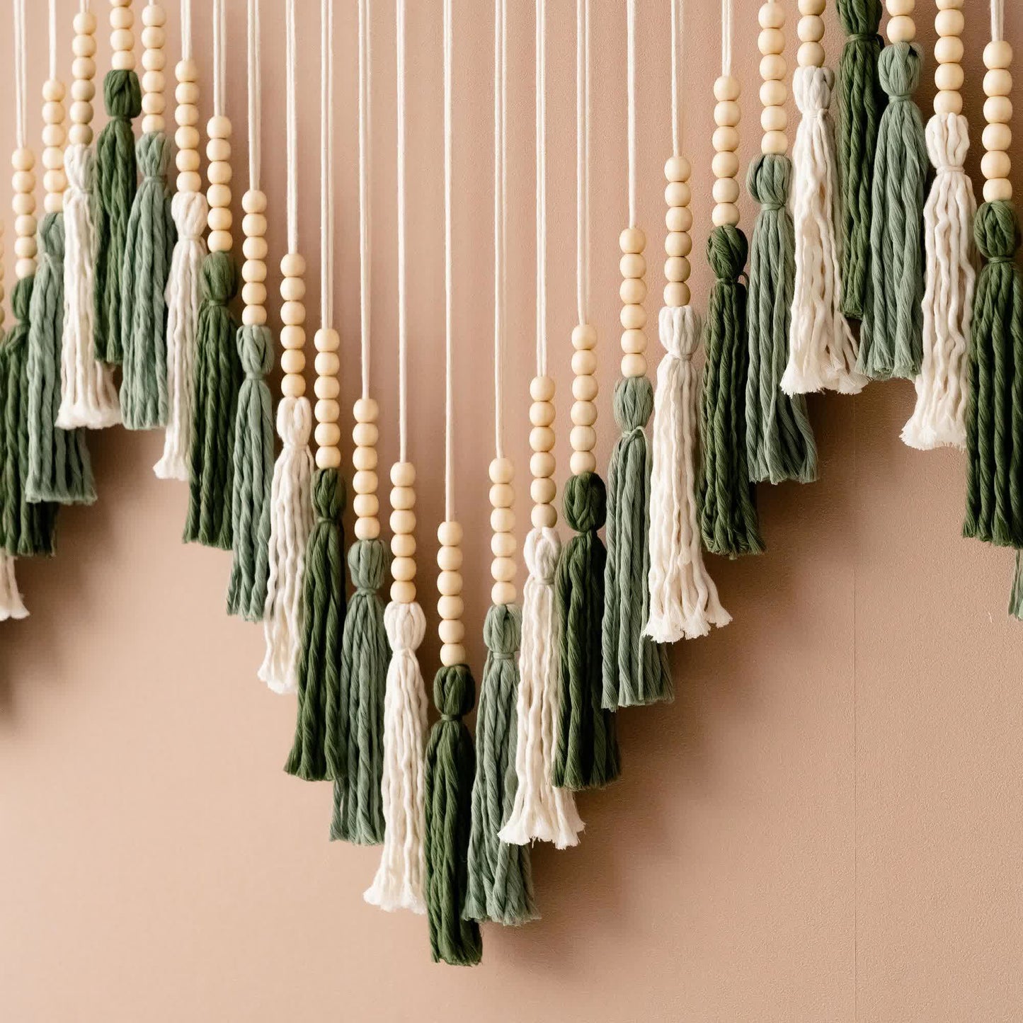 Bohemian Hand-woven Tapestry Wall Hanging - image 4