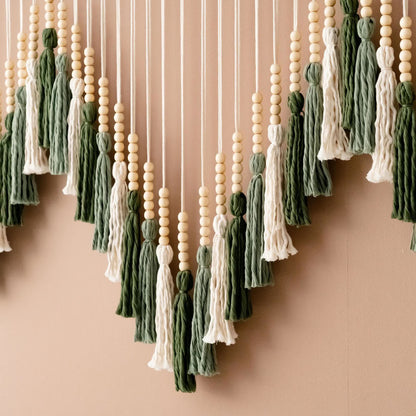 Bohemian Hand-woven Tapestry Wall Hanging - image 4