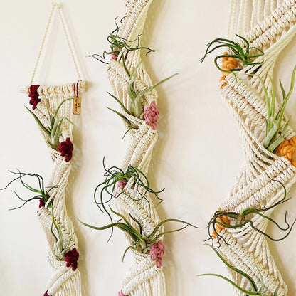 Bohemian Hand-woven Plant Holder Wall Tapestry - image 4