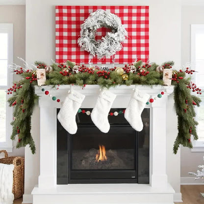  Artificial Garland Pine Needles Holiday Decor - image 1