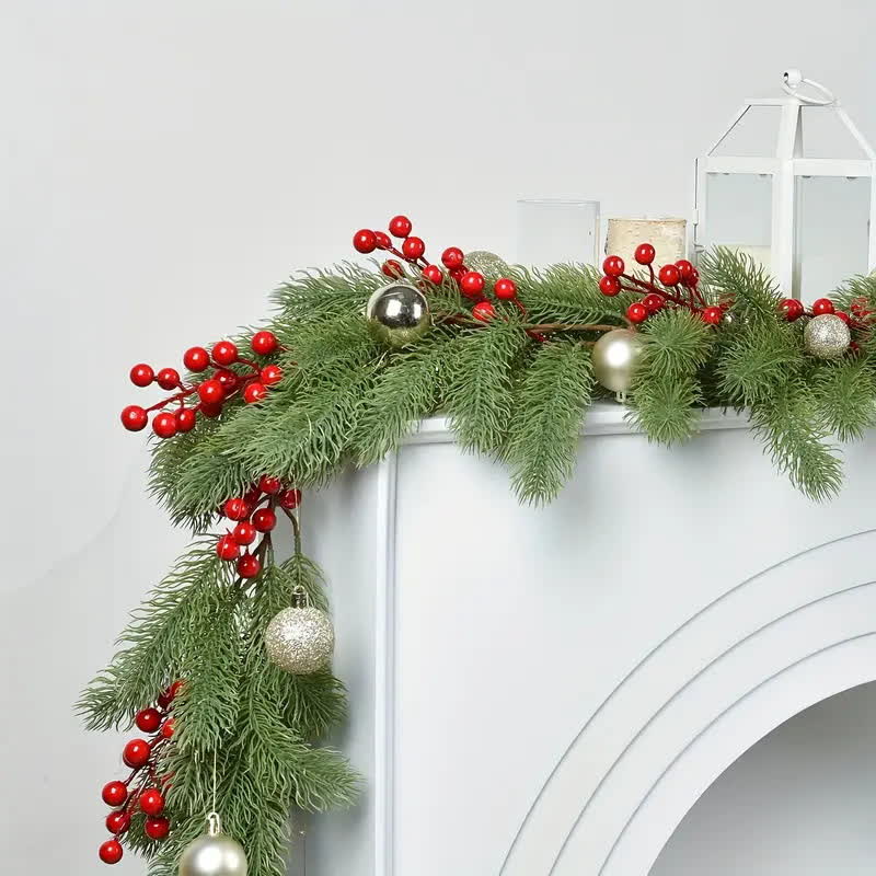  Artificial Garland Pine Needles Holiday Decor - image 3