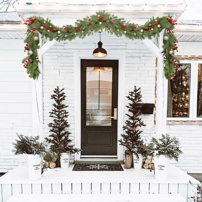  Artificial Garland Pine Needles Holiday Decor - image 2