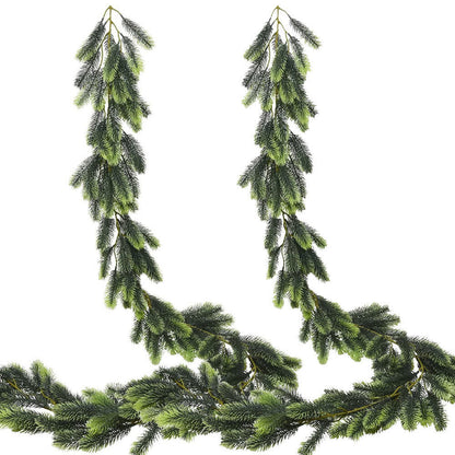  Artificial Garland Pine Needles Holiday Decor - image 5