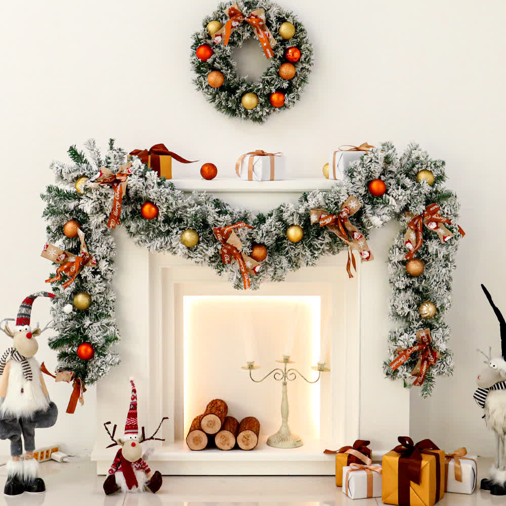 Christmas Garland Wreath Home Decor - image 0