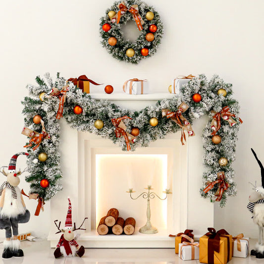 Christmas Garland Wreath Home Decor - image 0