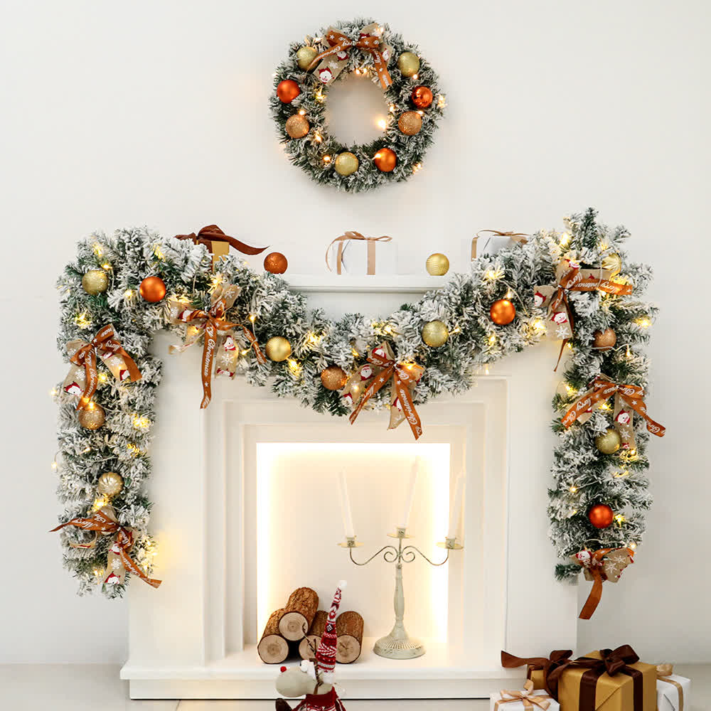 Christmas Garland Wreath Home Decor - image 1