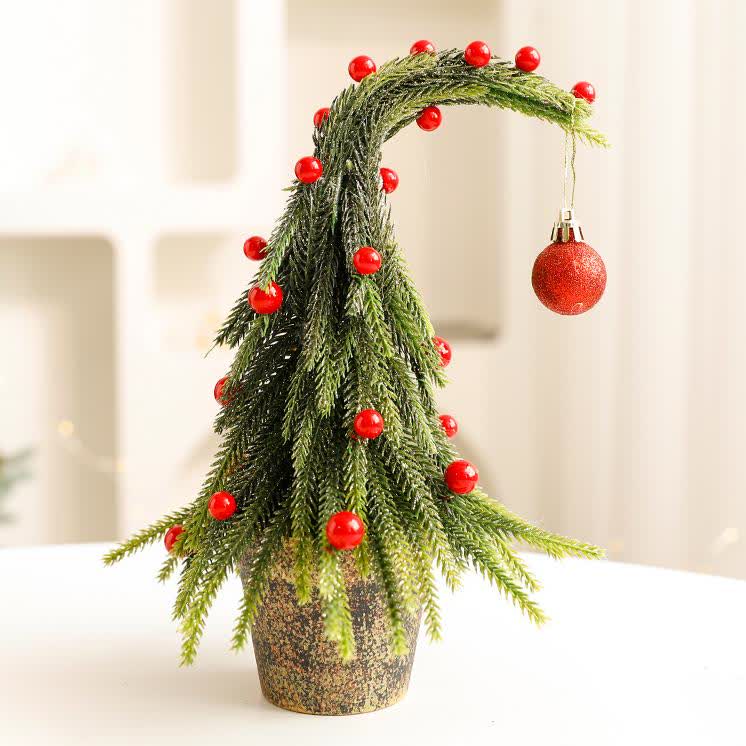 Christmas Tree Potted Home Decoration  - image 7