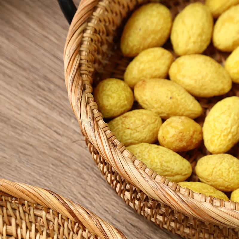 Rattan Woven Desktop Snack Storage Basket - image 3