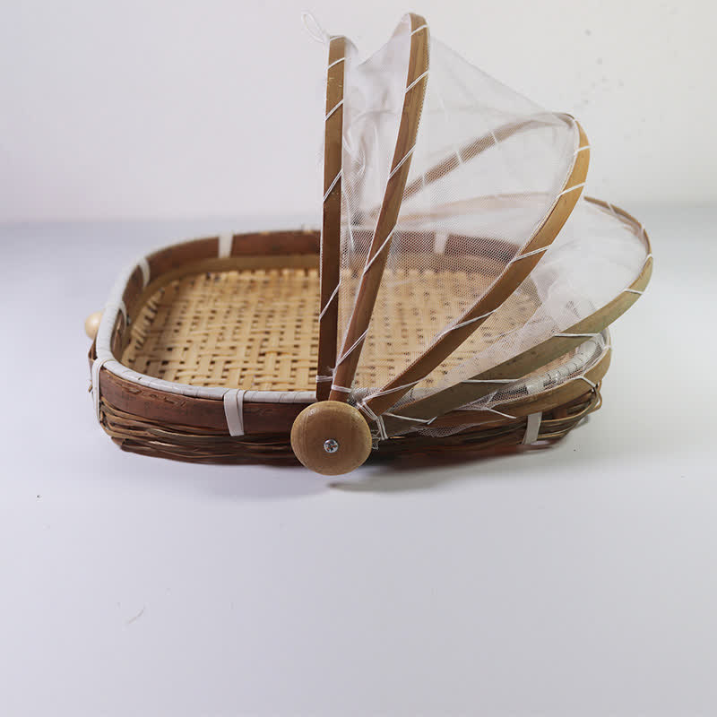 Bamboo Woven Handmade Household Basket - image 4