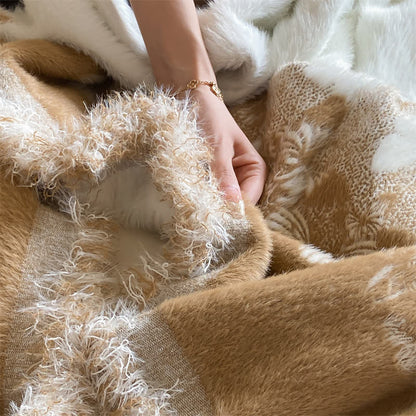 Faux Fur Butterfly Soft Throw Blanket - image 13