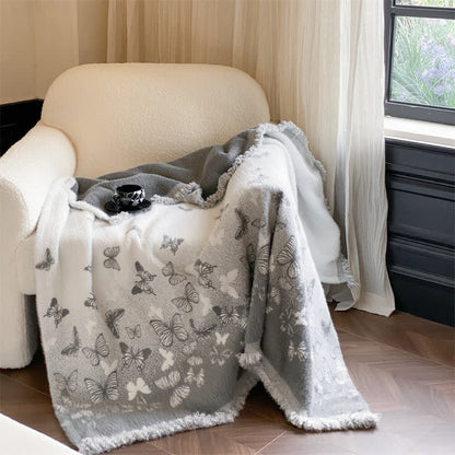 Faux Fur Butterfly Soft Throw Blanket - image 16