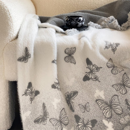 Faux Fur Butterfly Soft Throw Blanket - image 19